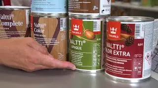 Ochrana dřeva s nátěry Tikkurila