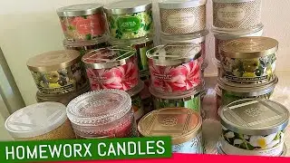 HOMEWORX CANDLES BY HARRY SLATKIN UNBOXING | HOMEWORX CANDLE HAUL