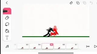 stickman aggressive fight with mobile phone