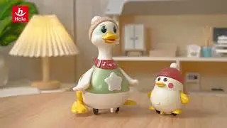 Hola HE998701 Waddling Duck Family