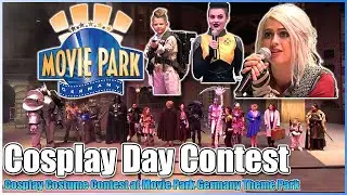 🖖Cosplay Day Contest🎬Movie Park🎢Germany 2018 Theme Park Show