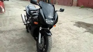 Защитные дуги на Suzuki RF900