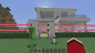 Maizen! NOOB vs PRO Episode 1 SAFEST SECURITY HOUSE BUILD CHALLENGE