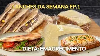 COMO ORGANIZO MEUS LANCHES DA SEMANA  (SIMPLES E RÁPIDO)