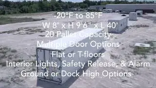 Portabull 40ft Electric Cold Storage Container (Key Features) #coldstorage #40ftcontainer