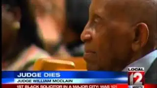 Judge William McClain Dies