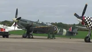 Sywell - 26th Oct 2021 - The Grace Spitfire ML407 (G-LFIX) In Action