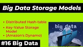 Big Data Storage Models-Distributed Hash-table, Key-Value Storage Model (Amazon's Dynamo) in 2021