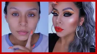 LOOK NAVIDEÑO OJOS LLAMATIVOS Y. LABIOS ROJOS
