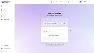 Swap For Gas Polygon Wallet