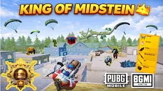 REAL KING OF MIDSTEIN 😱🔥 | Best Landing & Rush Gameplay | PUBG Mobile BGMI