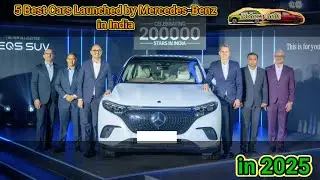 5 Best Cars Launched by Mercedes-Benz India in 2025 #motorcarindia #mercedesbenz #mercedesbenzindia 