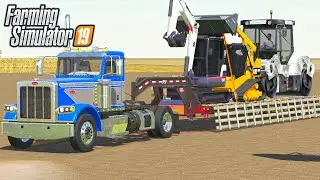 BUILDING A POLICE STATION FS19 (Nebraska Lands USA) FARMING SIMULATOR 19