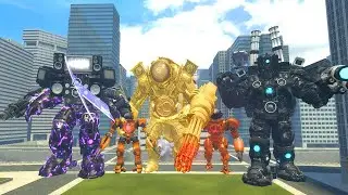 UPGRADED TITAN CAMERAMAN ,TV TITAN UPGRADE VS ASTRO DUCHESS ,ASTRO HYDRA In Garry's Mod