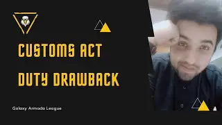 Duty Drawback|CA final|IDT| Custom Act by Himanshu