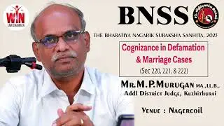 Cognisance in Defamation and Marriage Cases by Hon'ble Dist Judge Mr.M.P.Murugan, Kuzhithurai
