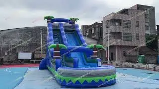 32x12x20ft Commercial-Grade Inflatable Water Slide Jumper Blow Up Water Slide And Pool Inflatable