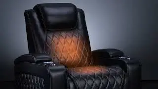 Oslo Float&trade; Zero Gravity Heat & Massage Leather Theater Seating