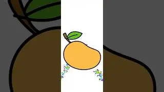 Mango 🥭 #Color#drawing #coloringadventure #art #colorbook