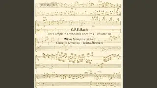 Keyboard Concerto in E-Flat Major, Wq. 43/3, H. 473: I. Allegro