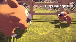 All Bidoof Locations Legends Arceus but with ALPHA BIDOOF