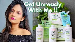 Skincare Routine with Simple Skincare | One Brand Skincare Routine ft. Simple Skincare | Snehal K