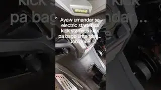RUSI RFI 175...ayaw umandar sa electric starter, good battery and carbon brush...