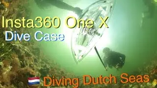 Insta360oneX Dive Case - Diving Zeeland Netherlands
