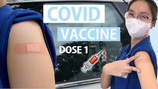 I GOT THE COVID VACCINE ! [dose 1]......my experience & side effects | vlog | Yvii