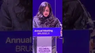 Шейха Аль Новаис, избранный генеральный секретарь ООН по туризму, выступление с программной речью