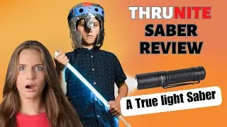 Thrunite Saber Review | Is it a True light Saber? #cut2cutreviews #flashlightreviews