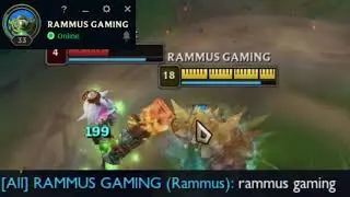 rammus gaming???