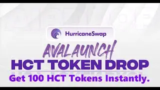 Airdrop HurricaneSwap || Get 100 HCT Tokens Instantly.