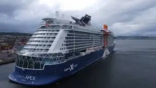 Cruise Ship Compilation At Greenock Cruise Terminal