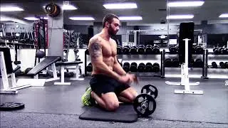Best Exercise For Lower Abs - Barbell Rollout - No Workout Gloves Needed