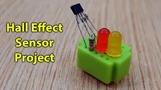 Hall effect sensor Electronic project