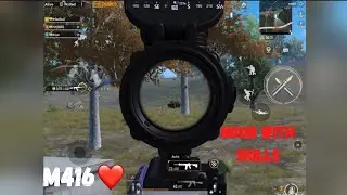 M416 spray | Noob with some skills | PUBG mobile | IPad mini 5 | 4 finger claw