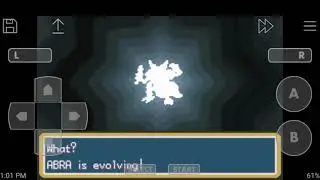 Evolution of Abra to Kadabra