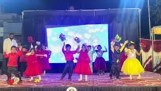Hoova rojaa hoova dance performance by Junior KG kids