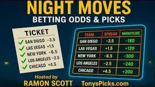 NBA, NHL, CBB Betting Odds, Picks - NIGHT MOVES Show for Tue., Jan. 20, 2026 📱