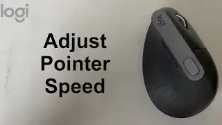 Logitech MX Vertical Change Mouse Speed - DIY EASY