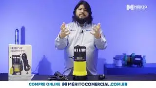 Bomba Submersível Para Agua Suja Ferrari Zxw750-a Premium 1cv - Vídeo Completo Unboxing e Review