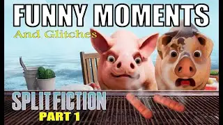 A Split Between Fiction and REALITY! | Funny Moments and Glitches in Split Fiction | Part 1 #gaming