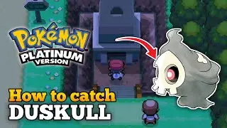 How To Catch Duskull In Pokemon Platinum | Sinnoh Region