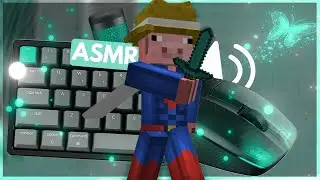 1500FPS Clicky Keyboard and Mouse Clicks ASMR [Hypixel Bedwars]