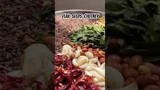 Flax Seeds Chutney | Alsi/Javas Chutney in just 10 minutes! ✨ #flaxseed #flaxseedspowder #ytshorts