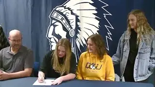Ellie Benjamin full interview on signing to swim at Quincy University