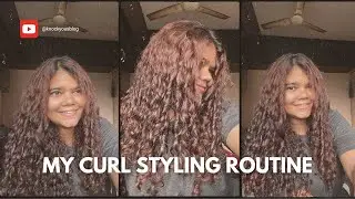 My Curly Hair Styling Routine | Quick & Simple Method for Defined Curls