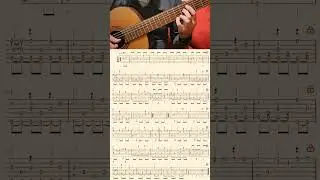 A day in November by Leo Brouwer (with tabs) #guitar #classicalguitar