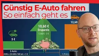 Wie ich nur 3&euro; / 100 km mit meinem Elektroauto bezahle und das bei einem Verbrauch von 20 kWh/100km!